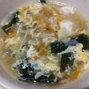 お野菜たっぷり☆ごま油香る優しい味のスープ